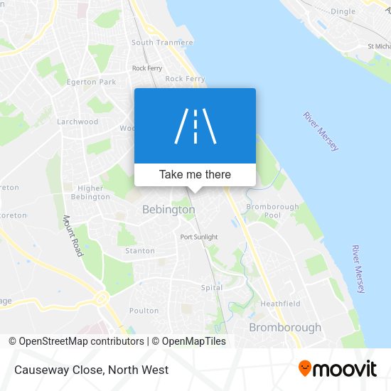 Causeway Close map