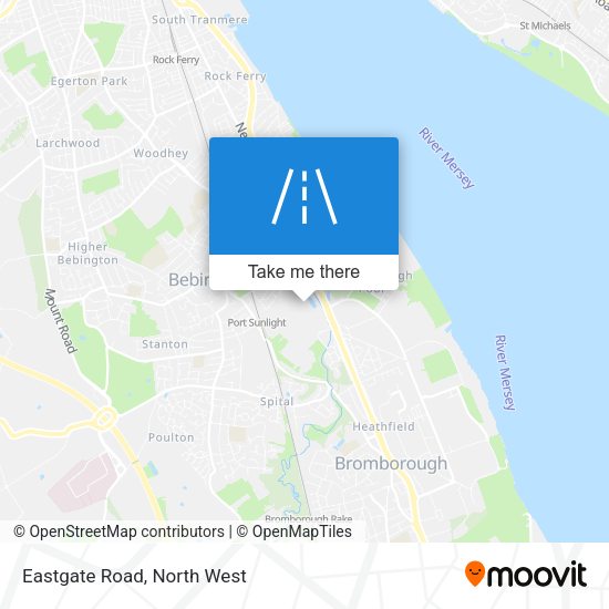 Eastgate Road map