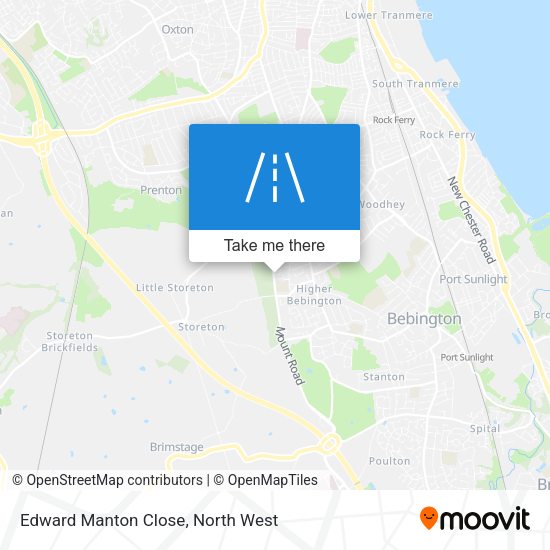 Edward Manton Close map