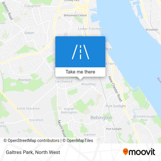 Galtres Park map