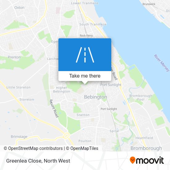 Greenlea Close map