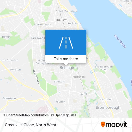 Greenville Close map