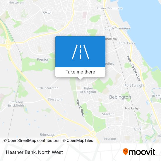 Heather Bank map