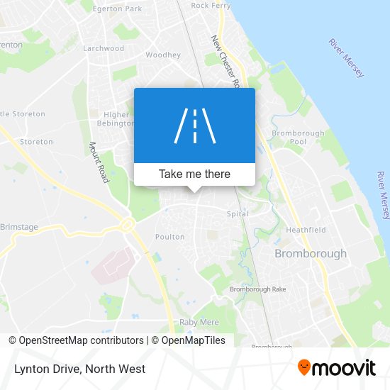 Lynton Drive map