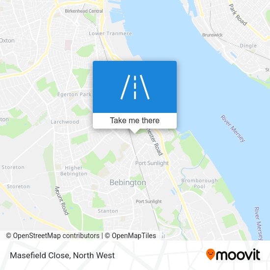 Masefield Close map