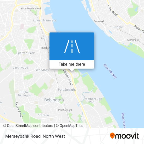 Merseybank Road map