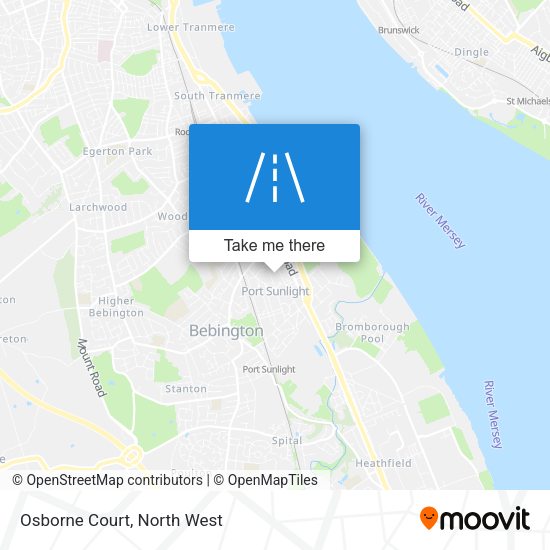 Osborne Court map