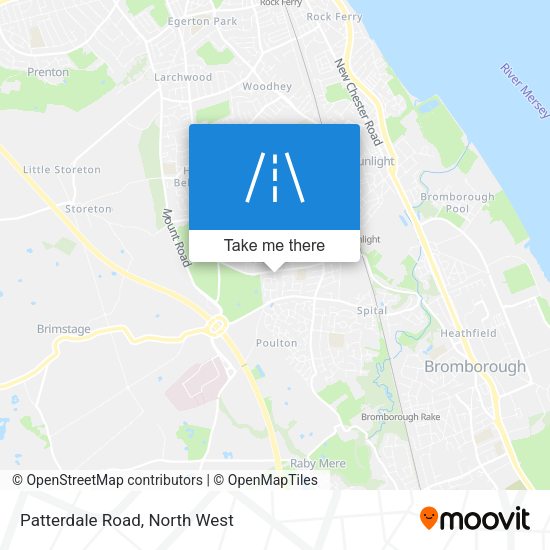 Patterdale Road map
