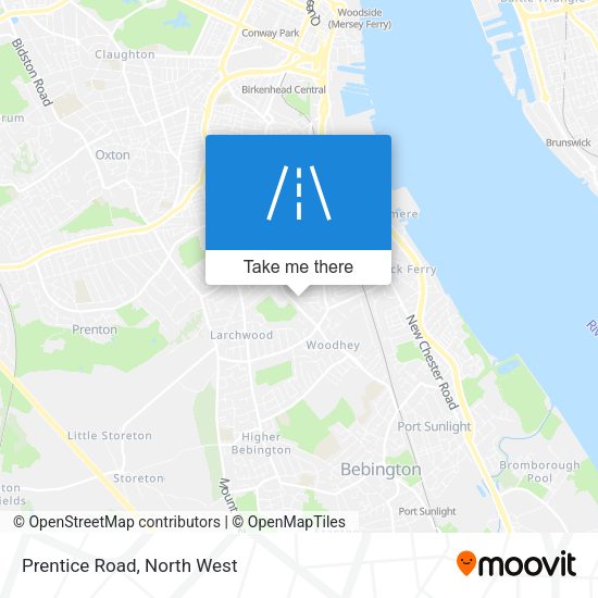 Prentice Road map