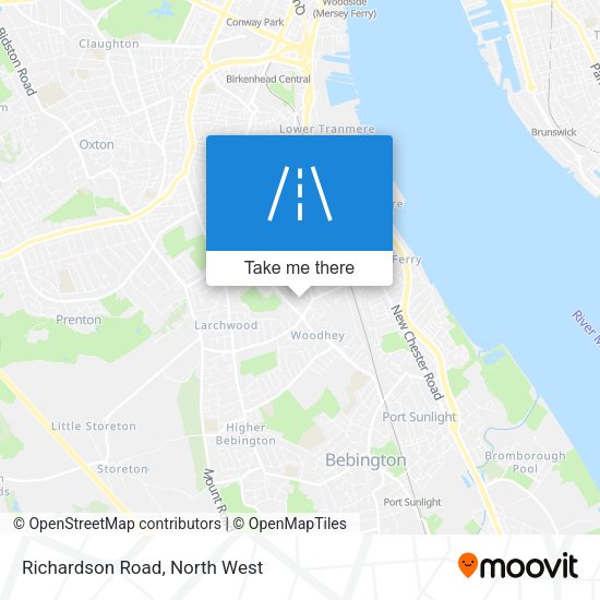 Richardson Road map