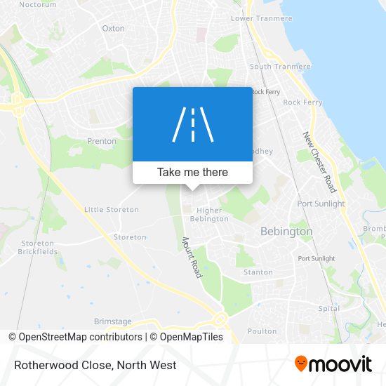 Rotherwood Close map
