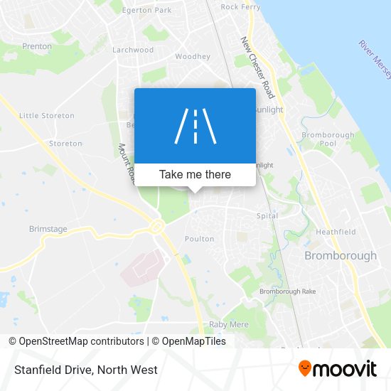 Stanfield Drive map