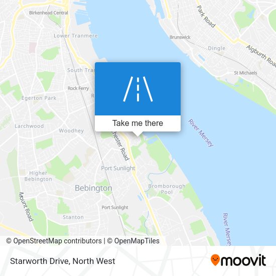 Starworth Drive map