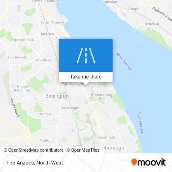 The Anzacs map