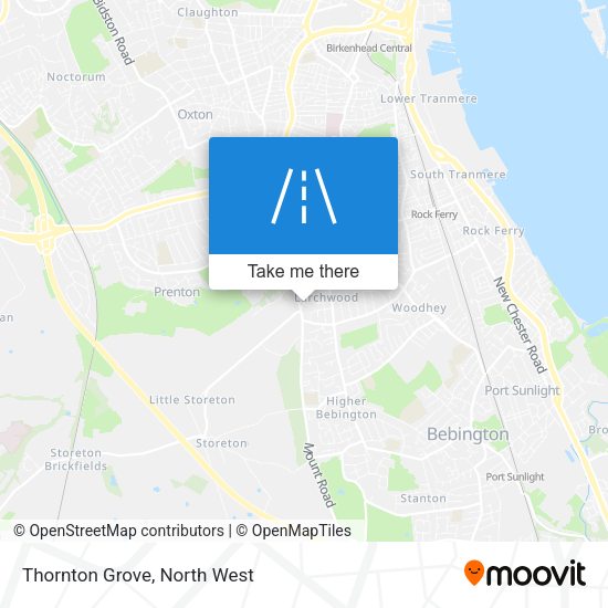 Thornton Grove map