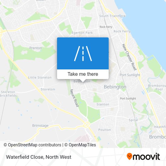 Waterfield Close map
