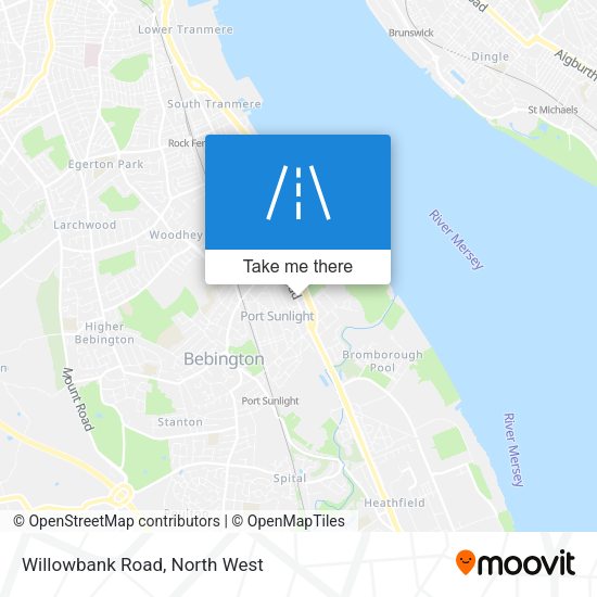 Willowbank Road map