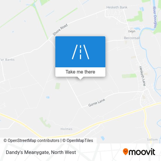Dandy's Meanygate map