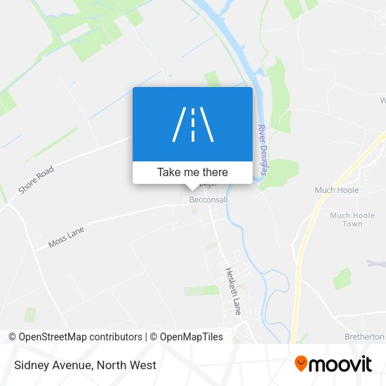 Sidney Avenue map