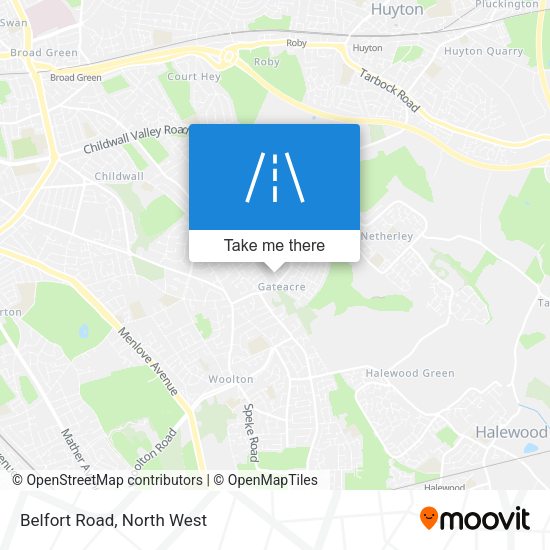 Belfort Road map