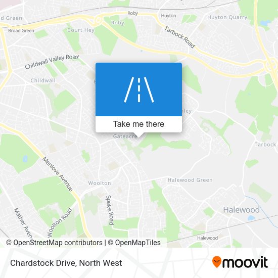 Chardstock Drive map