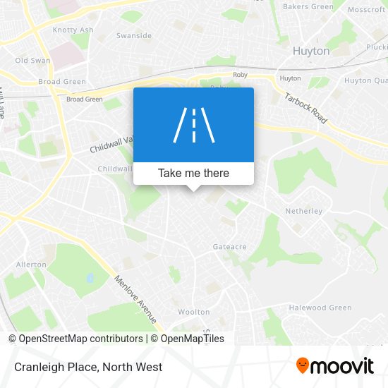 Cranleigh Place map