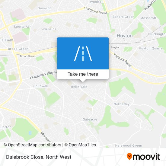 Dalebrook Close map