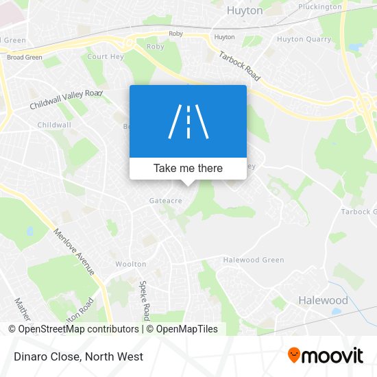 Dinaro Close map