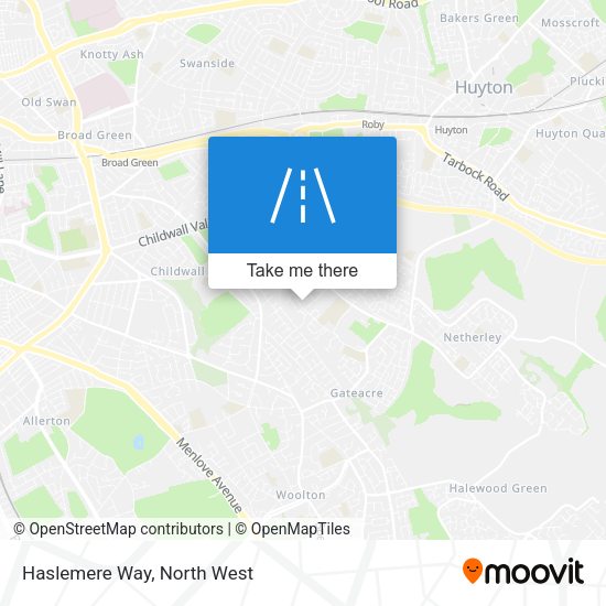 Haslemere Way map