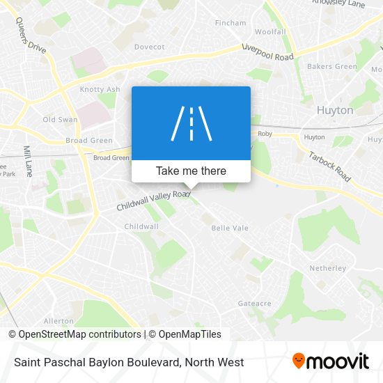 Saint Paschal Baylon Boulevard map