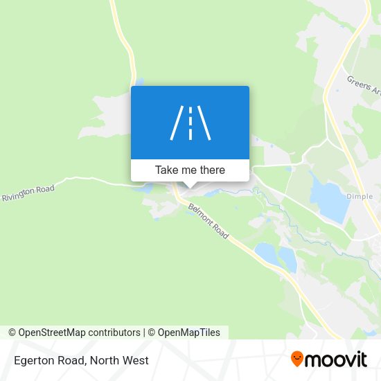 Egerton Road map