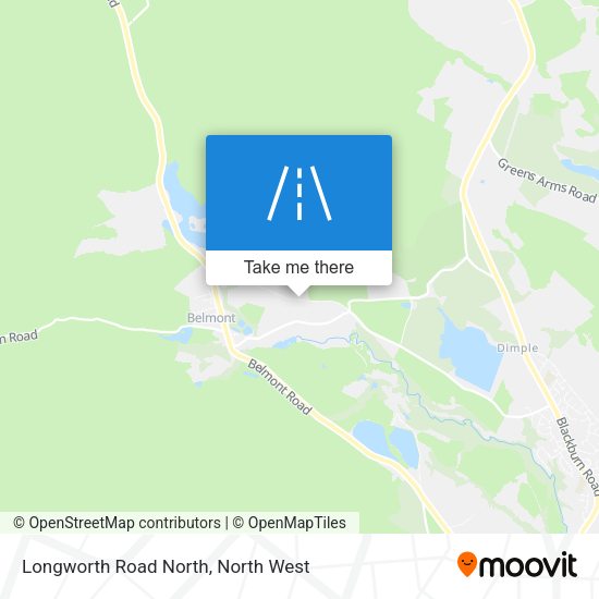 Longworth Road North map