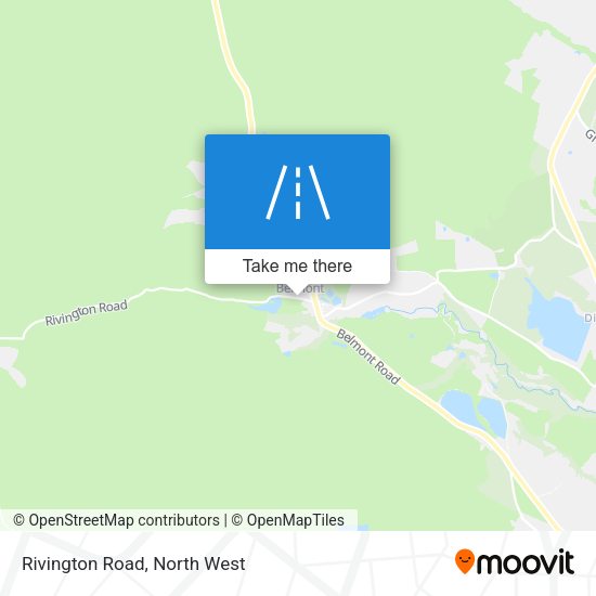 Rivington Road map