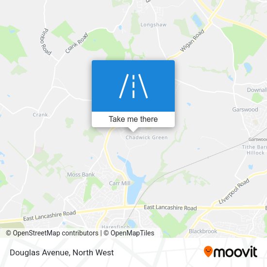 Douglas Avenue map