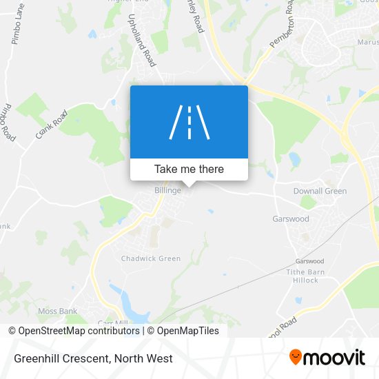 Greenhill Crescent map