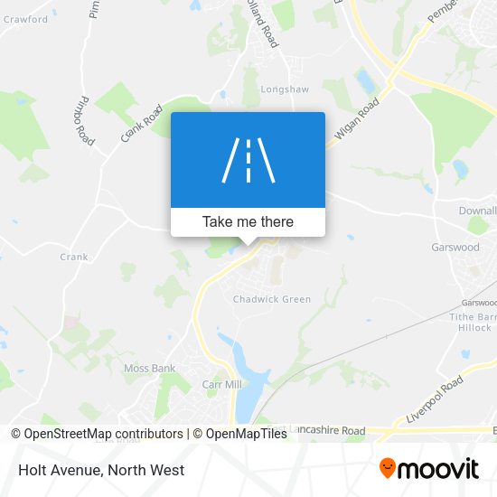 Holt Avenue map