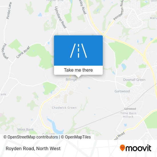 Royden Road map