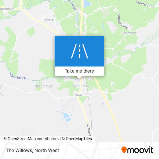 The Willows map