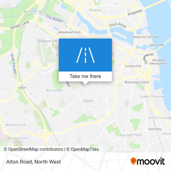 Alton Road map