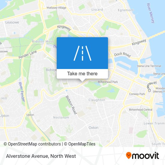 Alverstone Avenue map