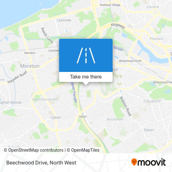 Beechwood Drive map
