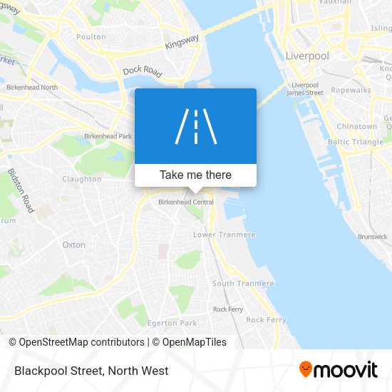 Blackpool Street map