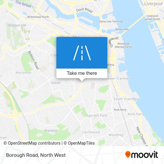 Borough Road map