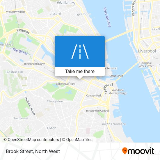 Brook Street map