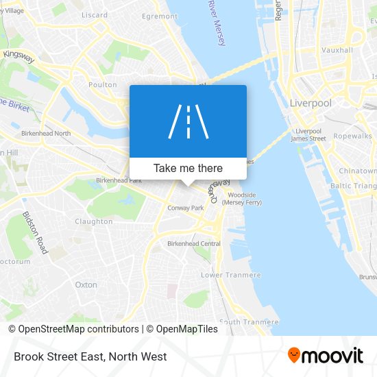 Brook Street East map