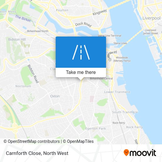 Carnforth Close map