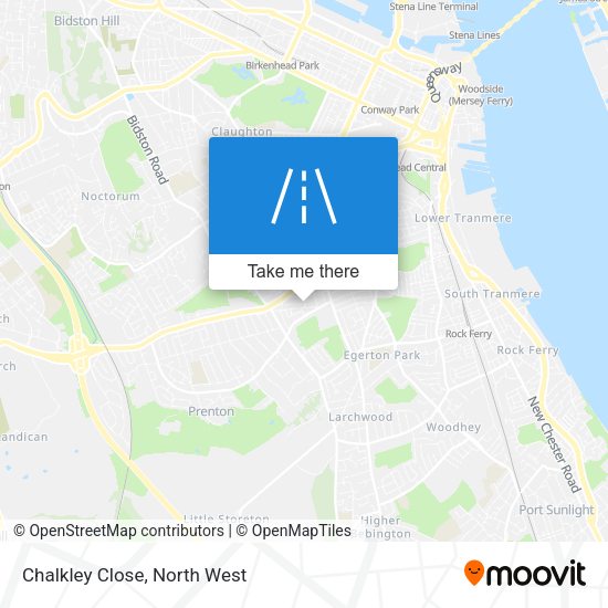 Chalkley Close map
