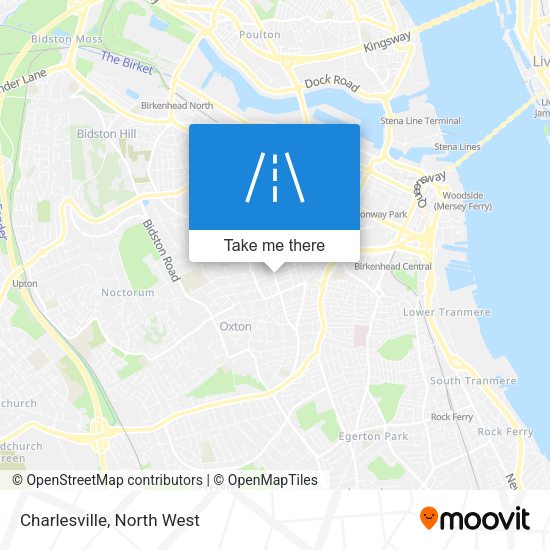 Charlesville map