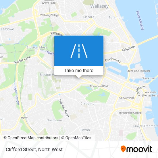 Clifford Street map