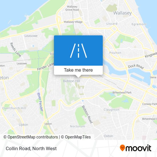 Collin Road map